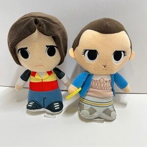2017 Netflix Funko Stranger Things Plush Lot Eleven El Will Byers Stuffed Doll